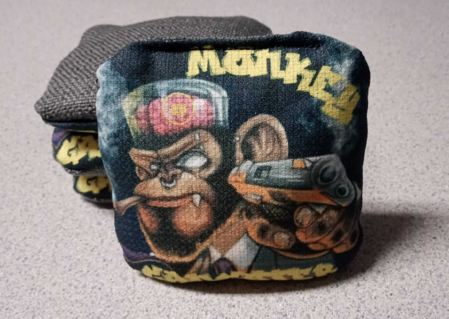 Monkey Gangster Mini Cornhole Bag