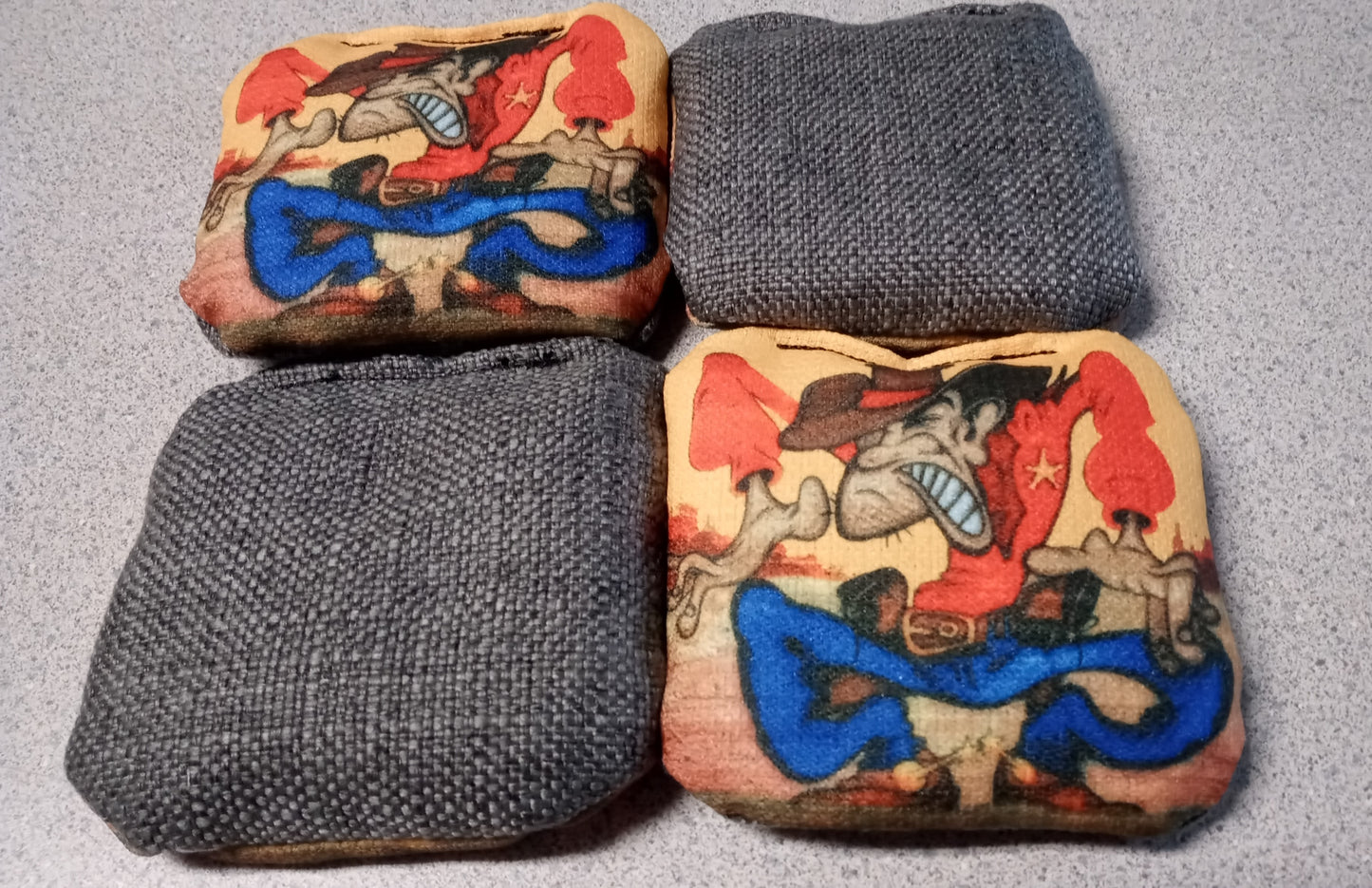 Cowboy Mini Cornhole Bag