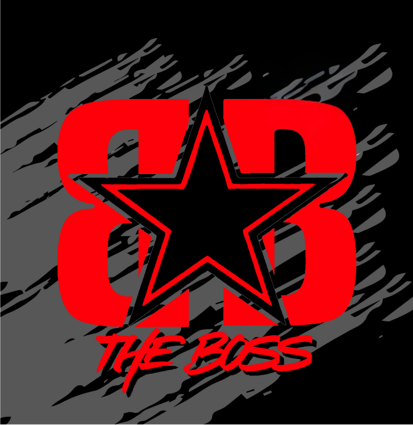 NON-STAMPED THE BOSS CORNHOLE BAGS "BLACK STAR"
