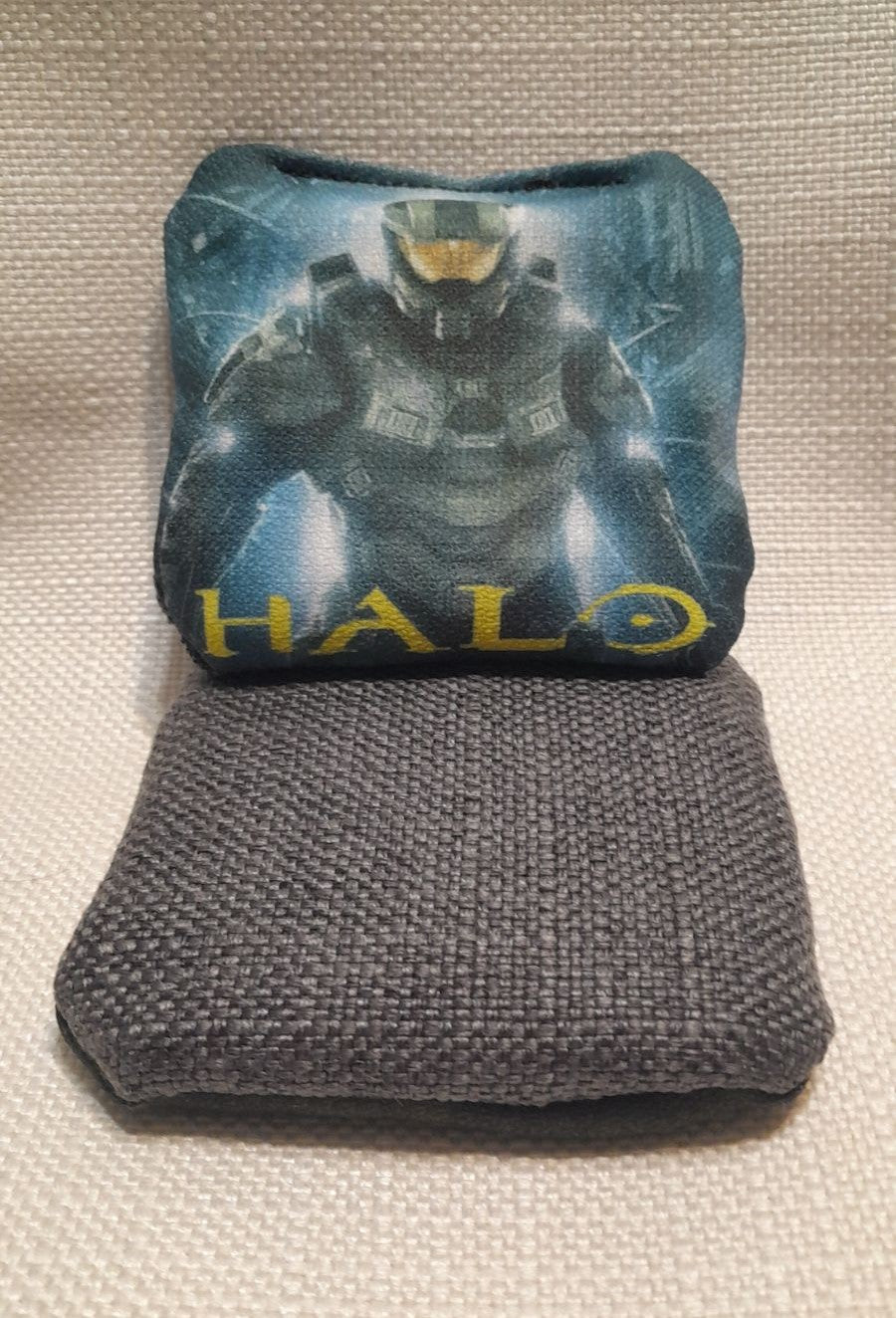 Halo Mini Cornhole Bags front