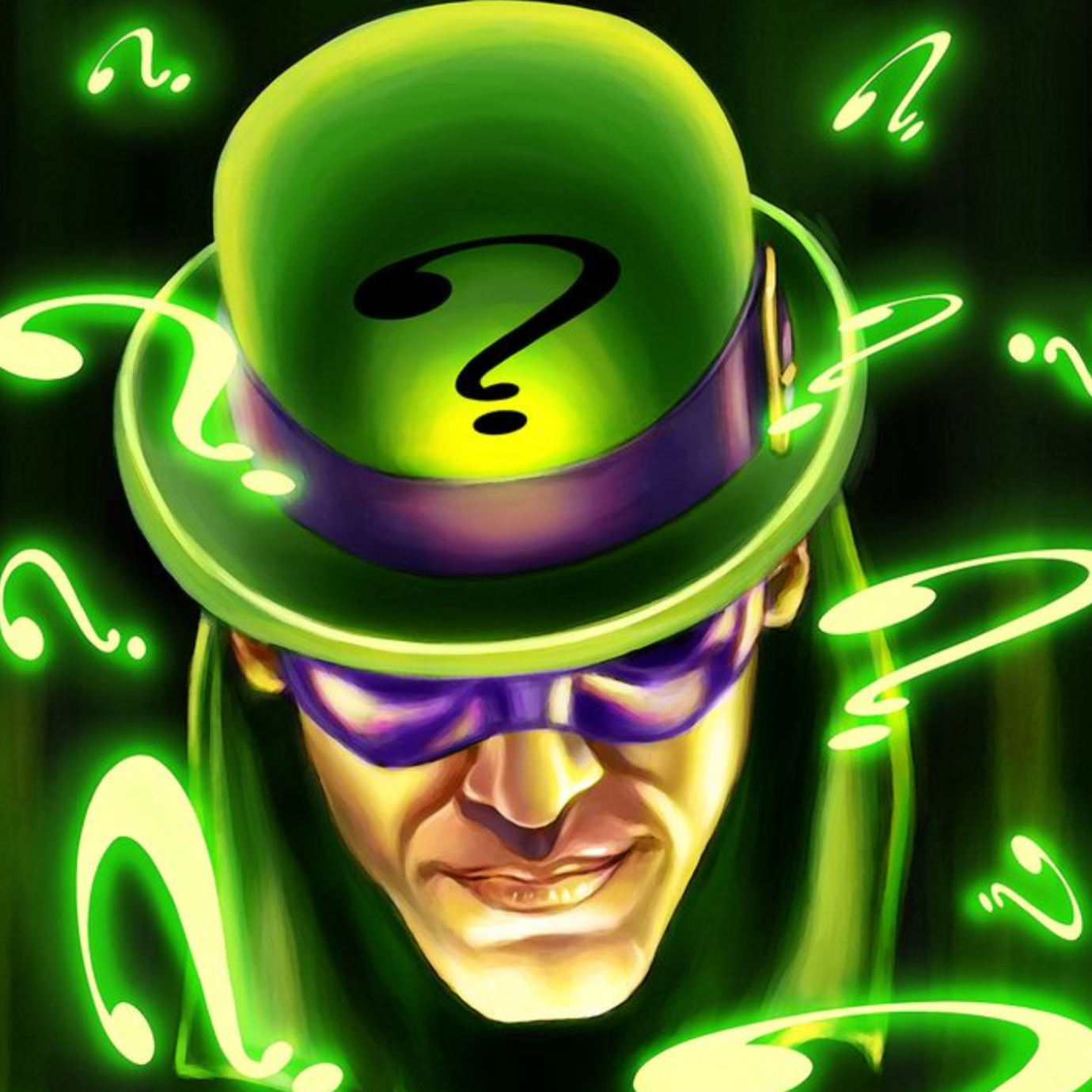 The Riddler Mini Cornhole Bag