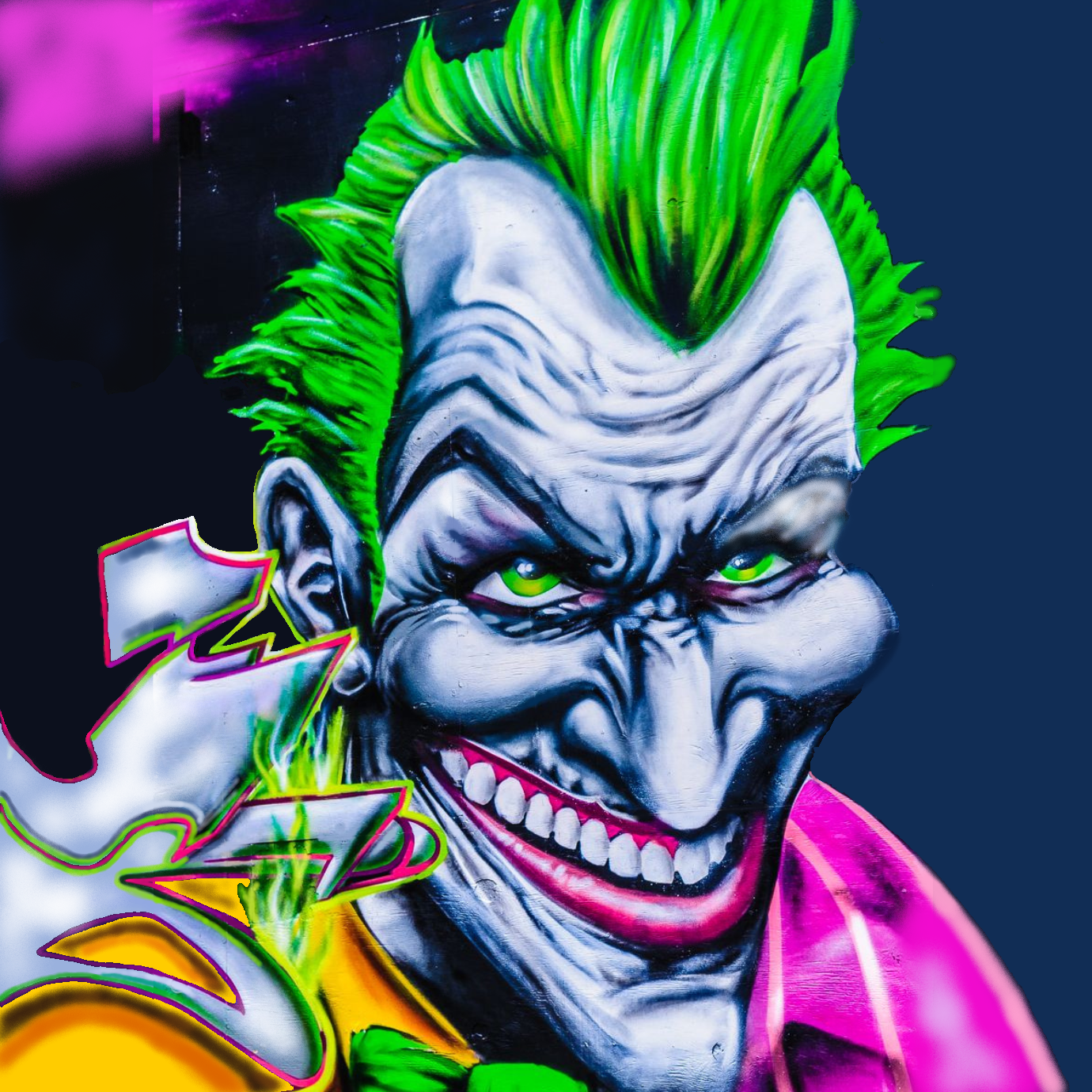 The Joker Mini Cornhole Bag