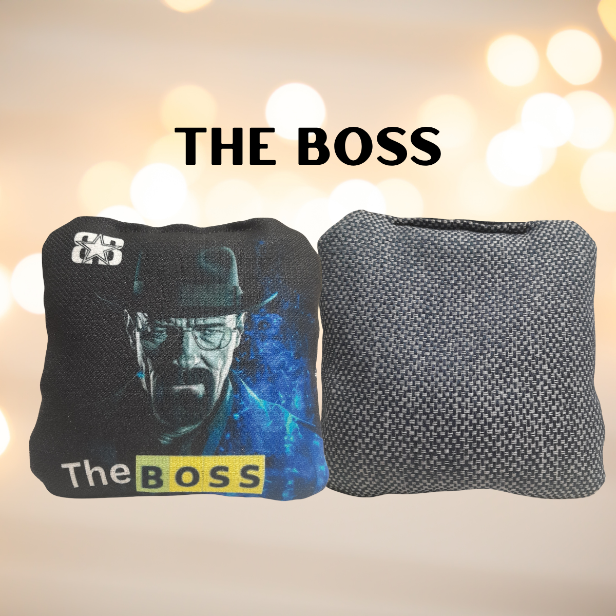 Non-Stamped The Boss Cornhole Bags
