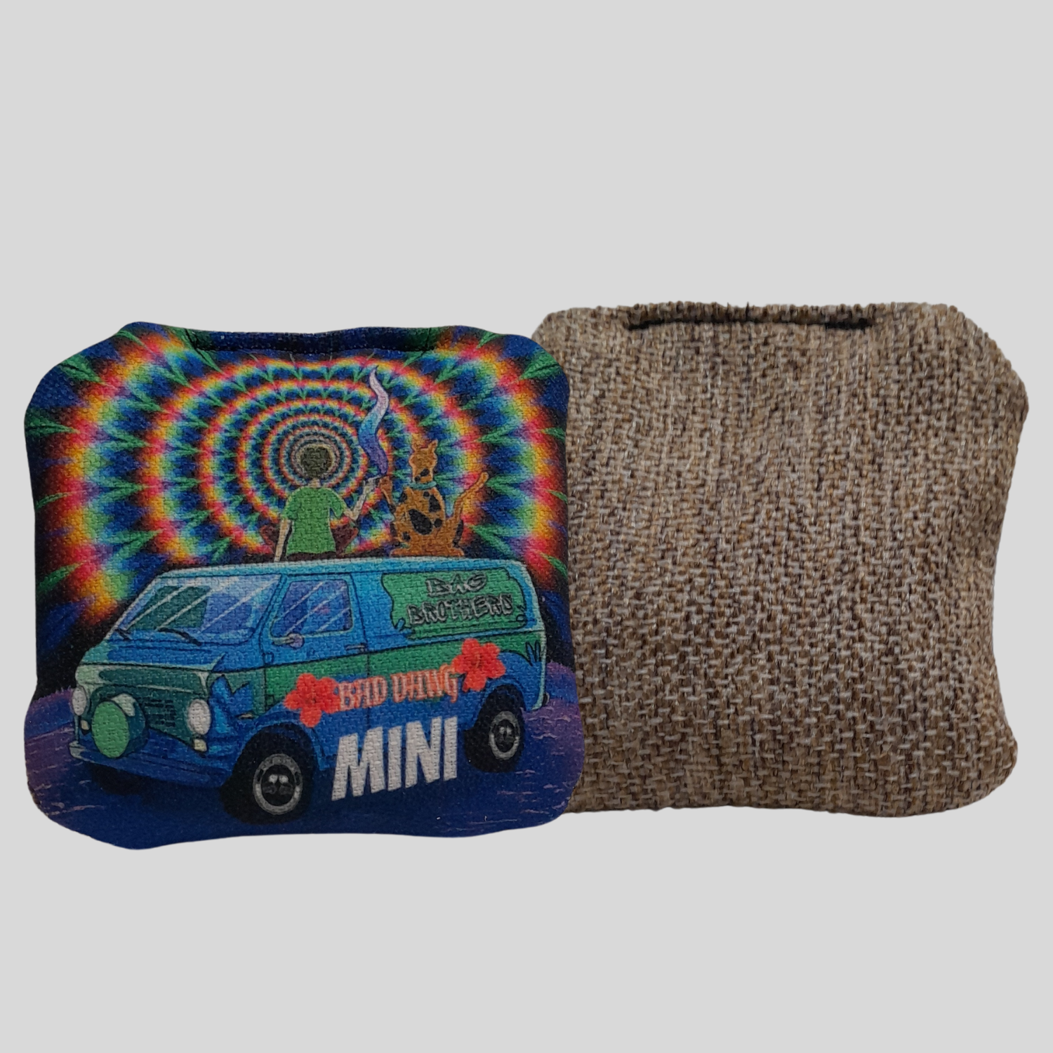 BAD DAWG SCOOBY MINI CORNHOLE BAGS FRONT