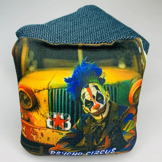 NON-STAMPED ALL NEW PSYCHO CIRCUS CORNHOLE BAGS