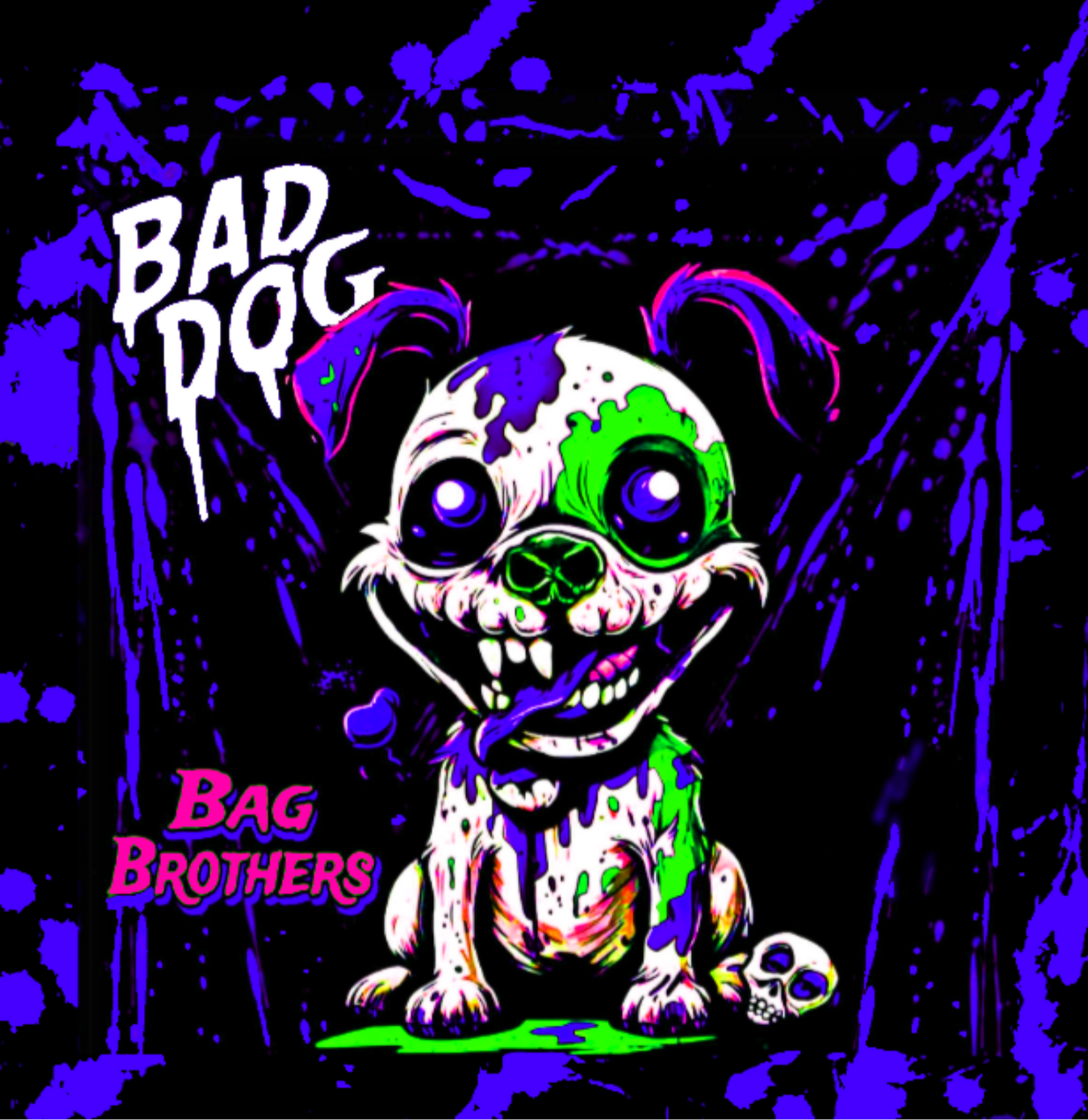 BAD DOG NON-STAMPED CORNHOLE BAG