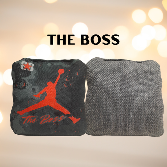 Non-Stamped The Boss Cornhole Bags